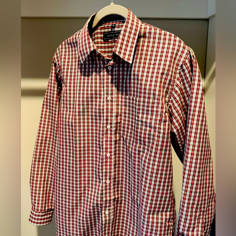 plaid shirt,boy size 18